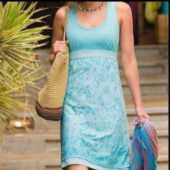 Athleta Vyasa Pink Burnout Sleeveless Tie Back Tank Dress
Sz M - Picture 16 of 16